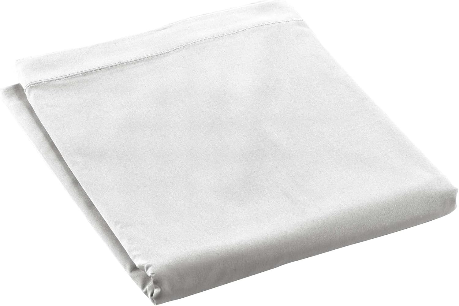 Drap Plat Percaline Douceur d'Intérieur 240 x 300 cm Blanc