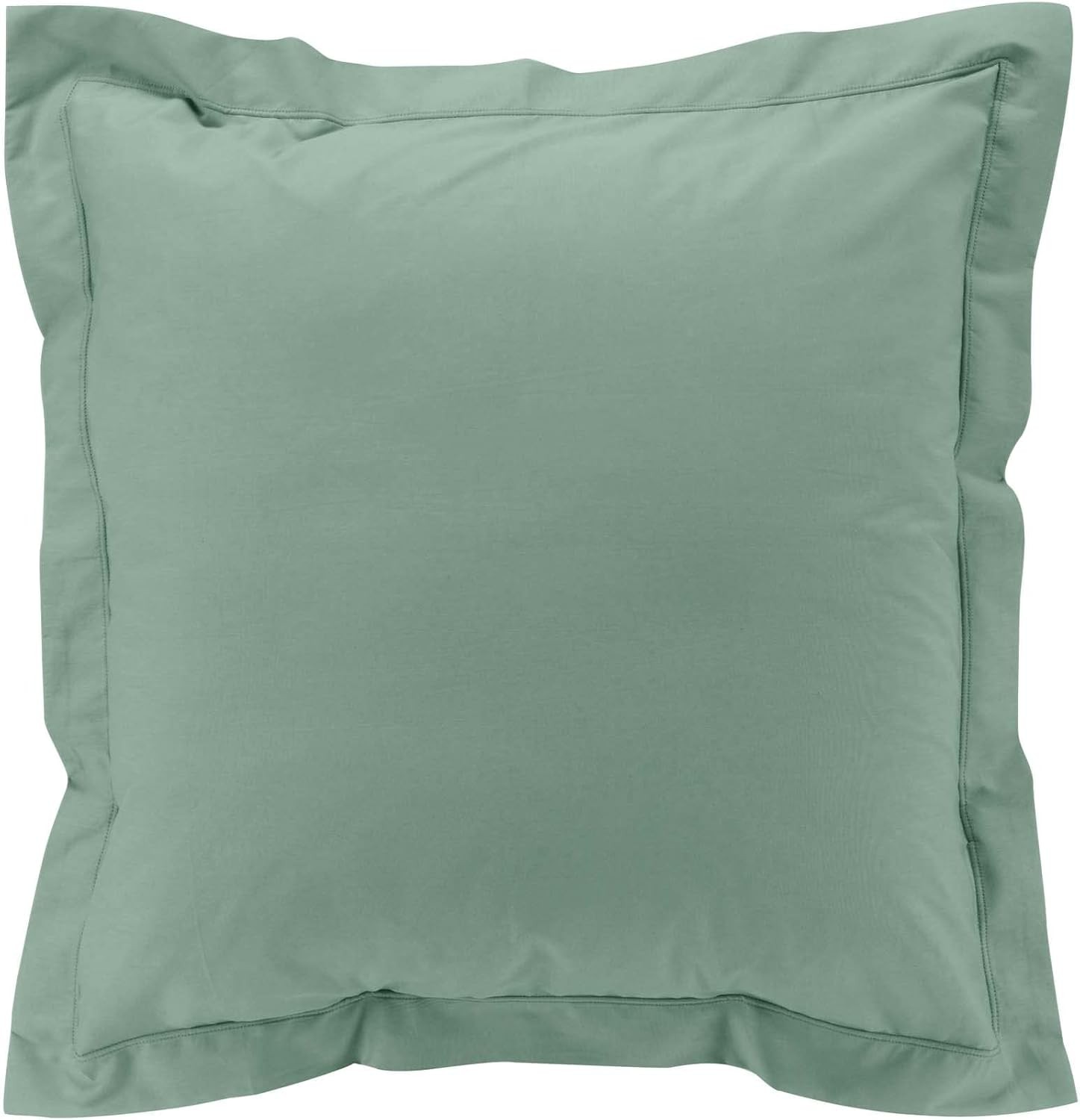 Taie D'oreiller 63x63 cm Percaline Douceur d'Intérieur Tilleul Vert