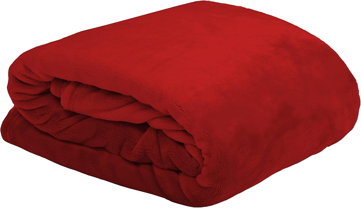 Plaid Doudou Stof Lovely Casa Polaire Doux 130x160 cm Rouge