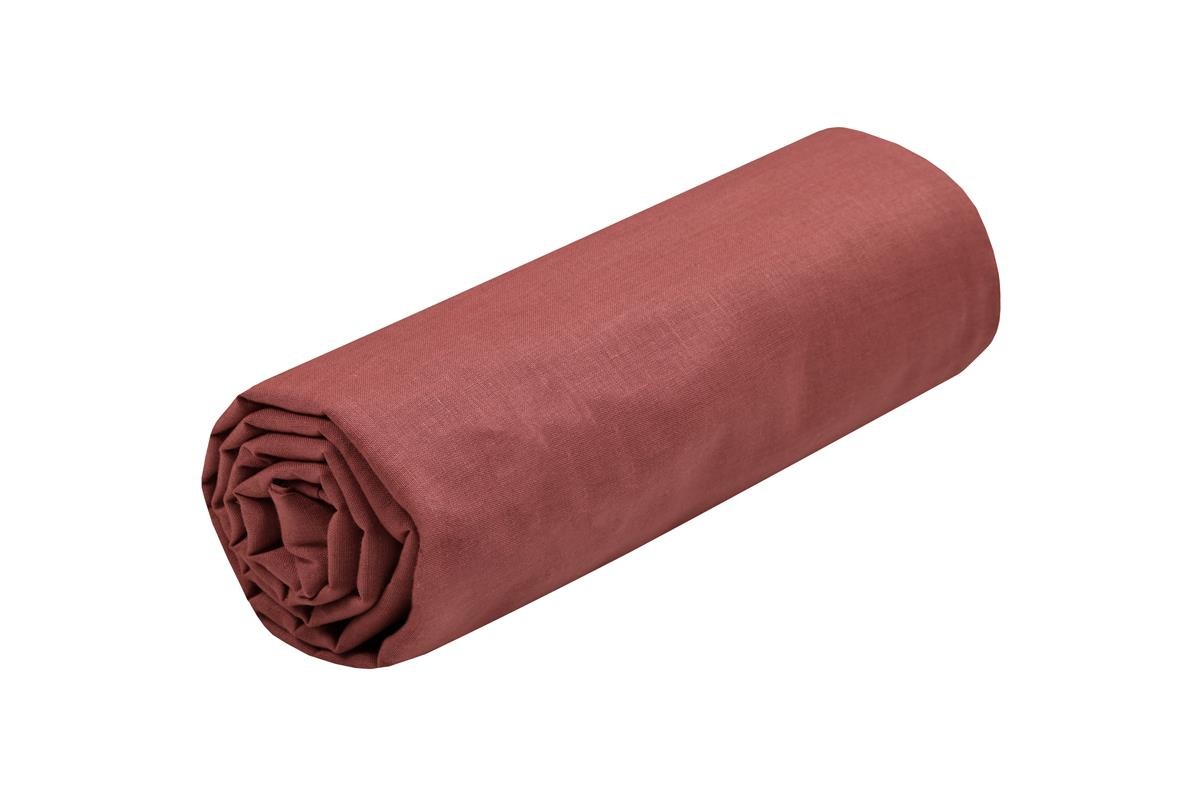 DRAP HOUSSE EDEN GRENACHE 90X190 cm