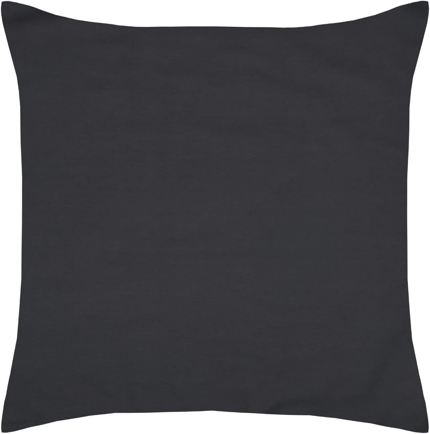 Stof - Taie d'Oreiller Sac 63 x 63 cm Elysée 78 fils Percale Anthracite