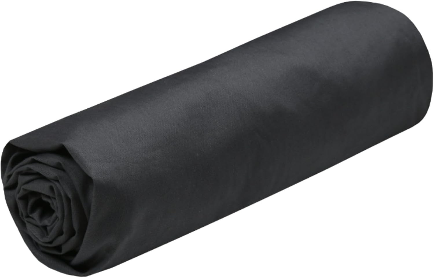 Drap Housse Stof 90 x 190 cm bonnet 30cm 78 Fils Percale Elysée Anthracite