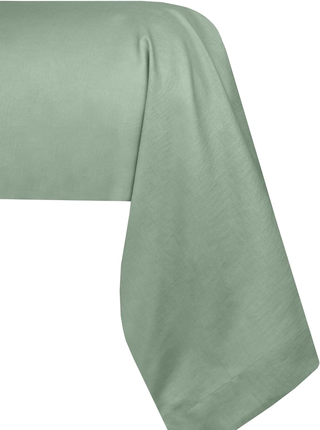 Stof - Taie de traversin 45 x 185 cm Elysée 78 fils Percale Vert