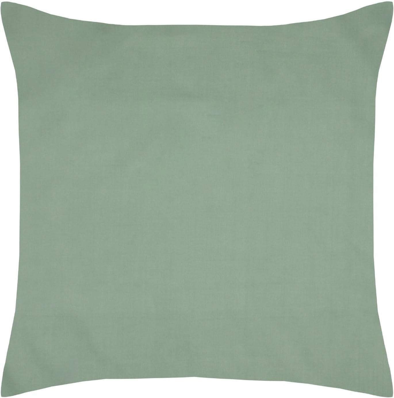 Stof - Taie d'Oreiller Sac 63 x 63 cm Elysée 78 fils Percale Vert