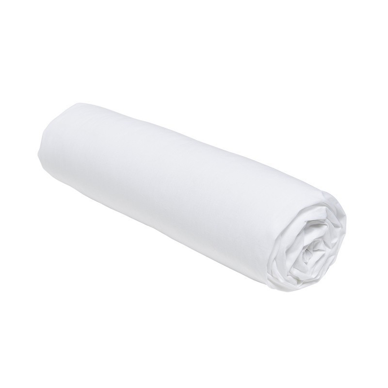 Drap housse 180x200 100% coton Today Couleur Mastic