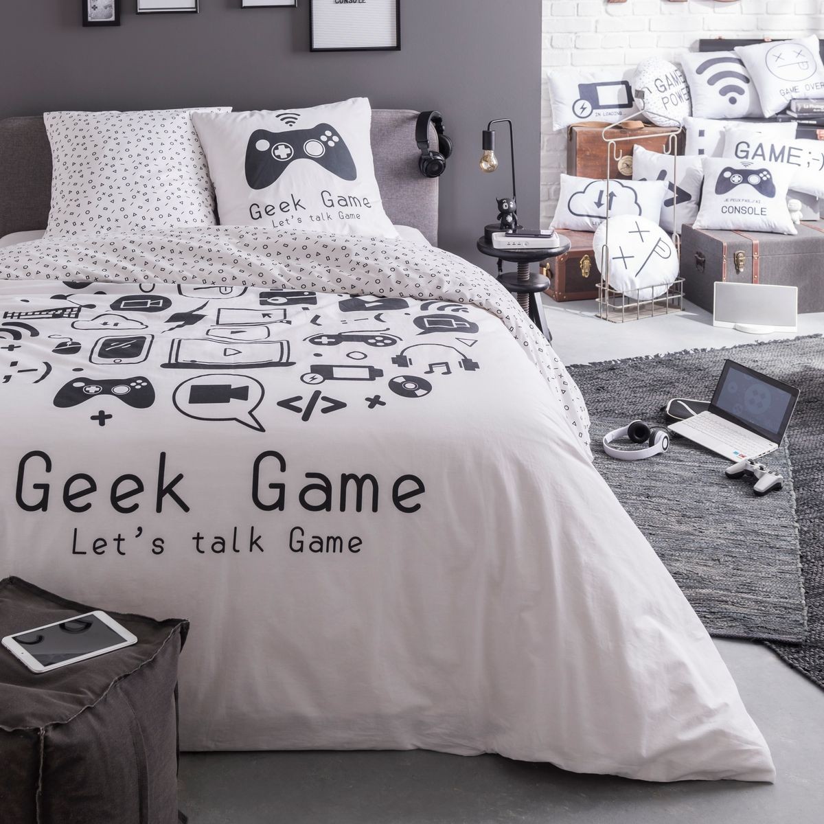 Aménagez une chambre ado gamer pour votre garçon geek